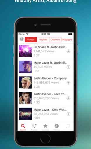 Live Media Player Music Player for YouTube Music 1