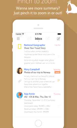 MailBuzzr - Hotmail & Outlook avec notification push personnalisée 4