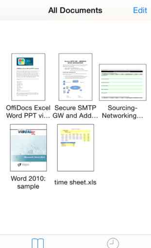 OffiDocs Excel Word PPT lecteur 4