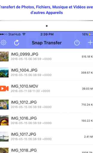Snap Transfert - Shareit Downloader Vidéos Contacts, Fichiers, Photos, Mp3 Manager Partager Il Sync sur Wifi 4