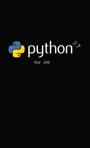 Python 2.7 pour iOS 1