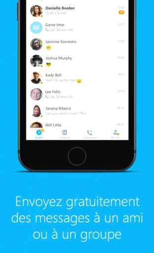 Skype pour iPhone 3