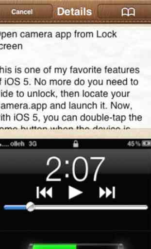 Trucs et astuces pour iPhone et iPod Touch gratuit 3