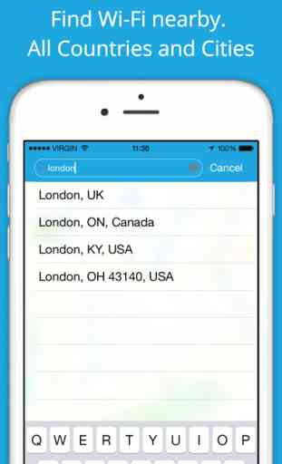 WiFi Finder Free - internet access and passwords 3