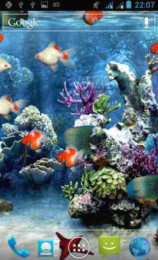 Aquarium live wallpaper 2