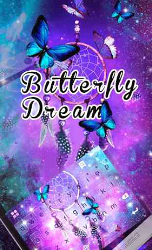 Butterfly Dream Kika Keyboard 1