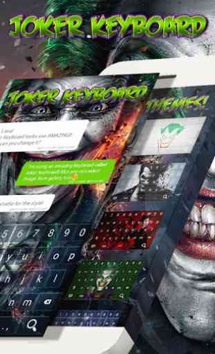 Joker Keyboard Theme 4