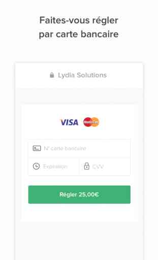 Lydia Pro - Encaissement mobile de cartes bancaires pour professionnels 1