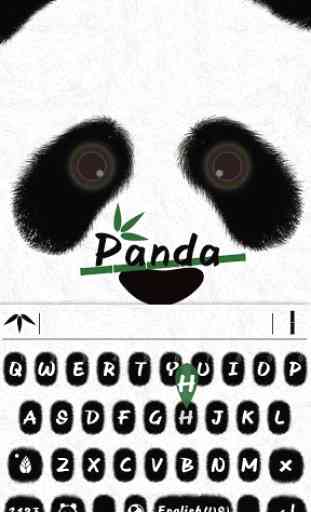 Panda Kika Keyboard Theme 1