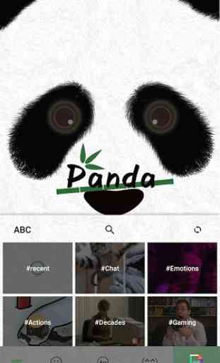Panda Kika Keyboard Theme 3