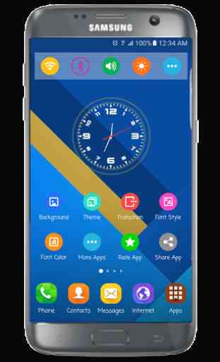 S7 Launcher and S7 edge theme 1