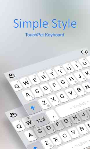 TouchPal Simple Style Theme 2