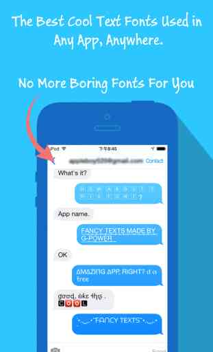 Fancy Texts Keyboard for iOS 8 - Drôle et fantastiques polices pour messages for Clavier 1