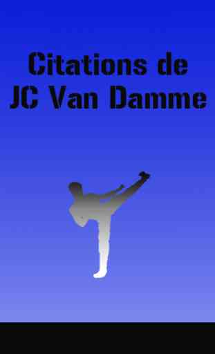 Citations de JC Van Damme 1