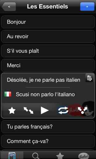 Lingopal Italien - guide de conversation audio 3
