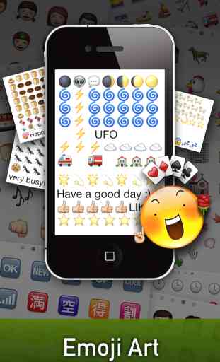 Clavier emoticone (Emoji Keyboard + CoolText Free) 3