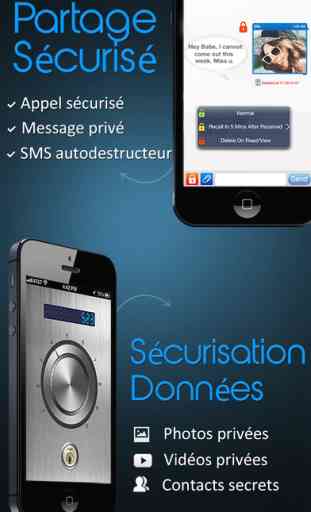 CoverMe Appels et SMS Sécurisés 2