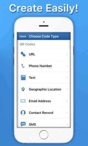 QR Reader - Lire, générer et partager des QR-codes 3