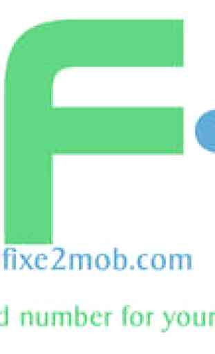 Fixe2mob : un numéro fixe gratuit par rapport à skype et viber 1