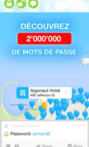WiFi Map Pro - Mots de passe pour un accès gratuit à Internet sans fil dans des lieux publics avec un point Wi-Fi en France et dans le monde 2