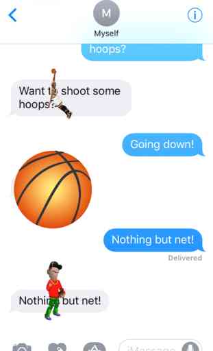 Basketball Stickers for iMessage Chat 1