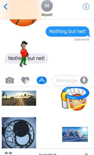 Basketball Stickers for iMessage Chat 2