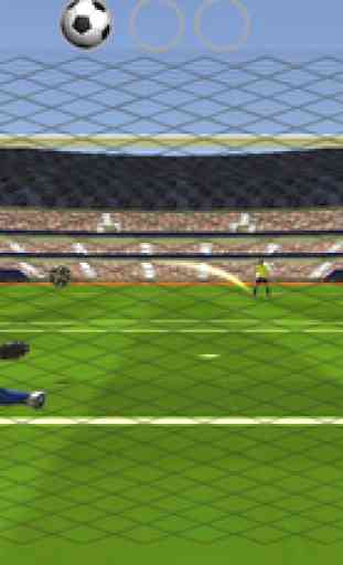 Free Kick Gardien - Soccer Cup: Funny 3D Football Kicking Match 4