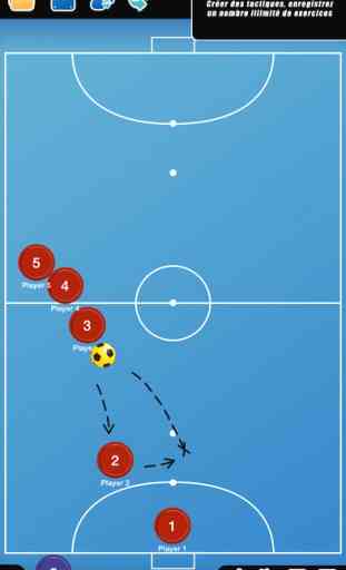 Planche tactique pour Entraineur de Futsal GRATUIT 1