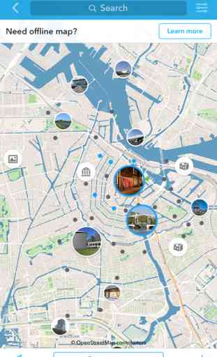 Amsterdam - Carte hors ligne et guide de la ville 2