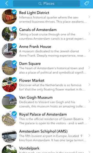 Amsterdam - Carte hors ligne et guide de la ville 3