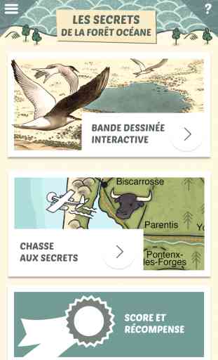 BD_Landes : BD interactive Les secrets de la forêt océane 2