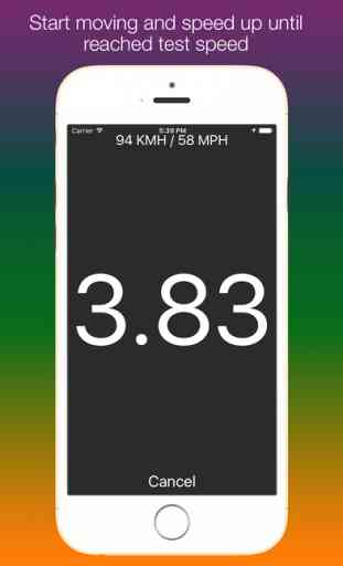 SpeedUp - Acceleration test 0-100 kmh 0-60 mph 2