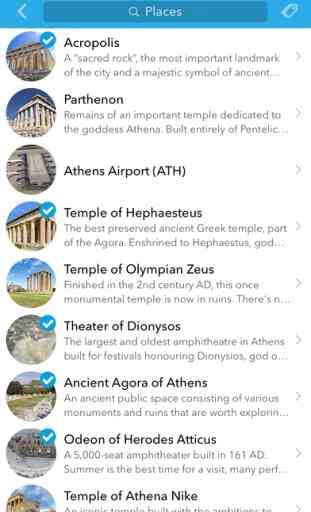 Grèce et Chypre planificateur de voyages par Tripomatic, guide de voyage & carte en ligne 3