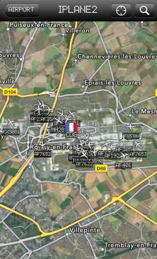 Aéroport de France - iPlane2 Horaires des vols 2
