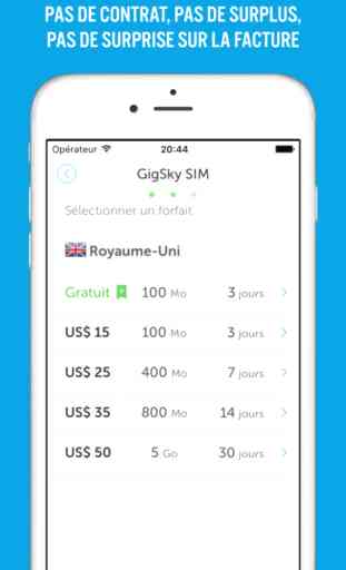 GigSky - International Mobile Data for Travel 2