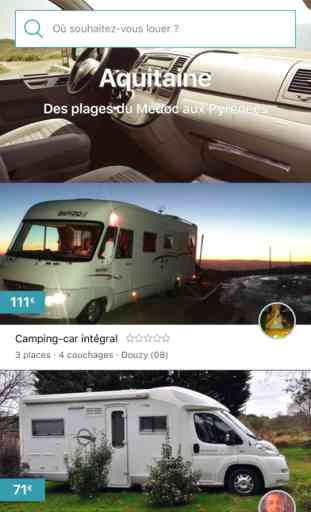 JeLoueMonCampingCar, location de camping-cars et vans aménagés entre particuliers 1