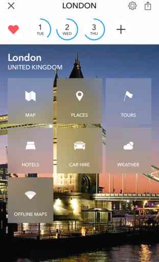 Londres - Carte hors ligne et guide de la ville 1