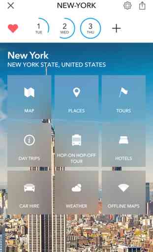 New York - Carte hors ligne et guide de la ville 1