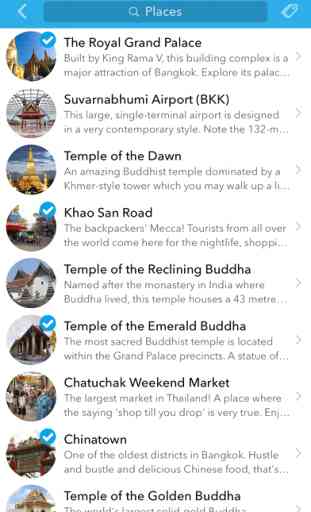 Planificateur de voyages, guide de voyage et carte offline pour la Thaïlande, l'Indonésie, la Malaisie, l'Inde, le Cambodge,Viêt Nam et Singapour 3