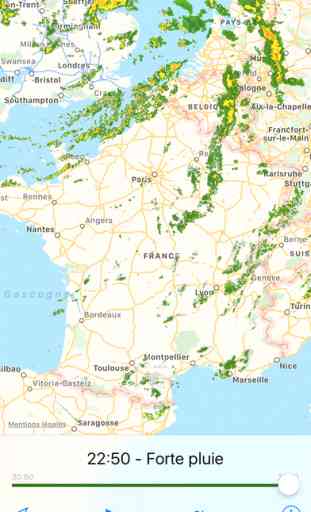 RainViewer: Radars météo de la France, de Paris 1