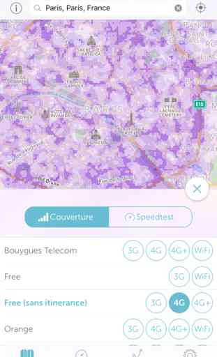 Sensorly – Speedtests & Couverture 2