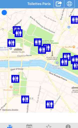 Toilettes Paris - Trouver un WC à Paris 1
