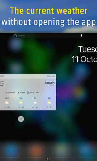 WeatherPro for iPad - L'App météo 4