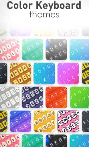 Thèmes de Claviers Pro - nouveau clavier personnalisé peaux pour iPhone, iPad, iPod. 1