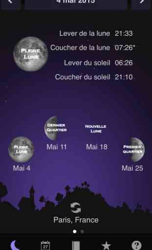 Calendrier Lunaire (Moon Calendar) 1