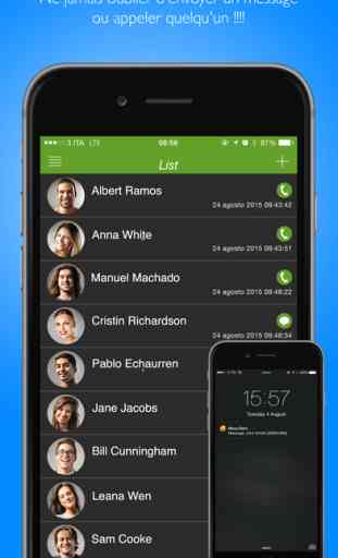 Contacts Call and Message Reminder Pro 1
