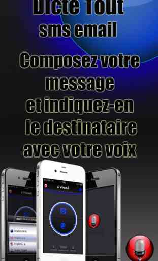 Dicte Tout SMS - EMAIL ( dictée vocale ) 2