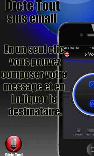 Dicte Tout SMS - EMAIL ( dictée vocale ) 4