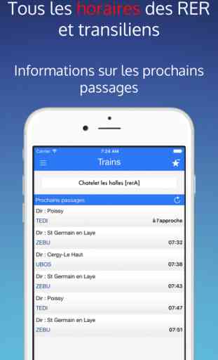 Horaires Me (Bus,Métro,Rer) RATP/SNCF transilien 3
