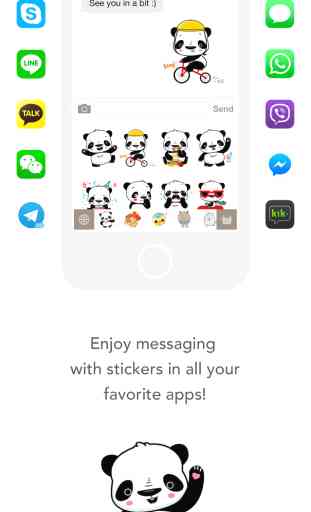 StickerBoard pour iOS 8 - Envoyer autocollants de votre clavier comme vous le faites avec émoticônes 3